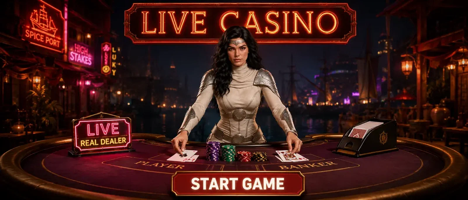SpinSahara Live Casino Online